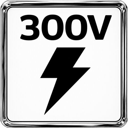 300в